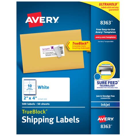 Avery 8363 Template